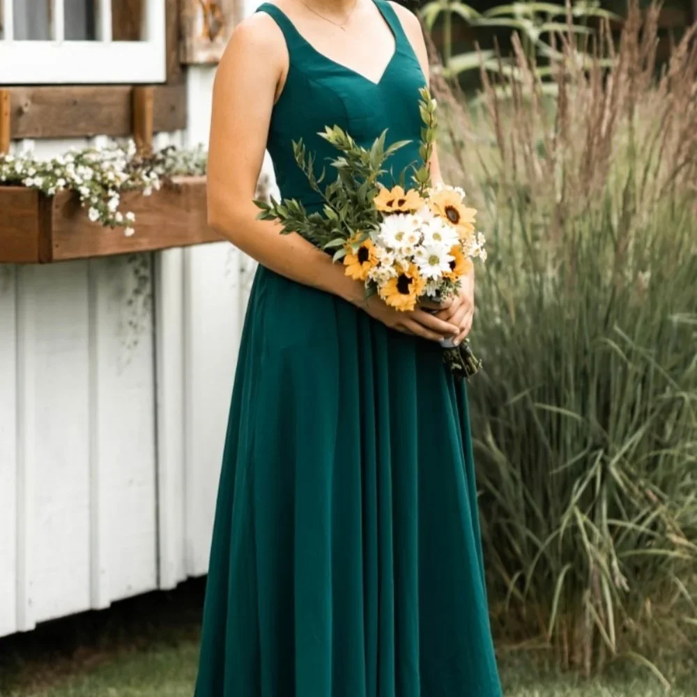 azazie pine bridesmaid dresses Azazie Chanel